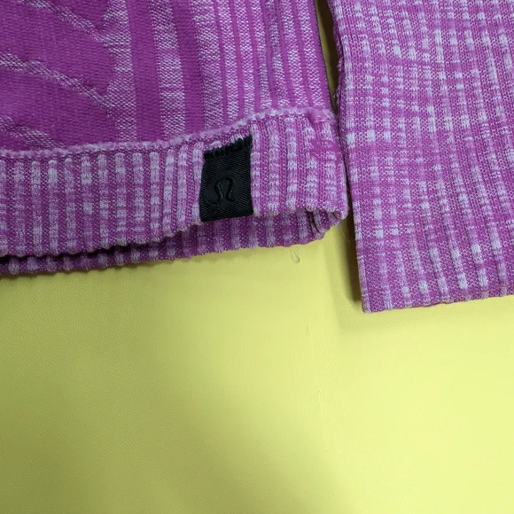 lululemon athletica Vibrant Purple Long Sleeve Top - Picture 2 of 3